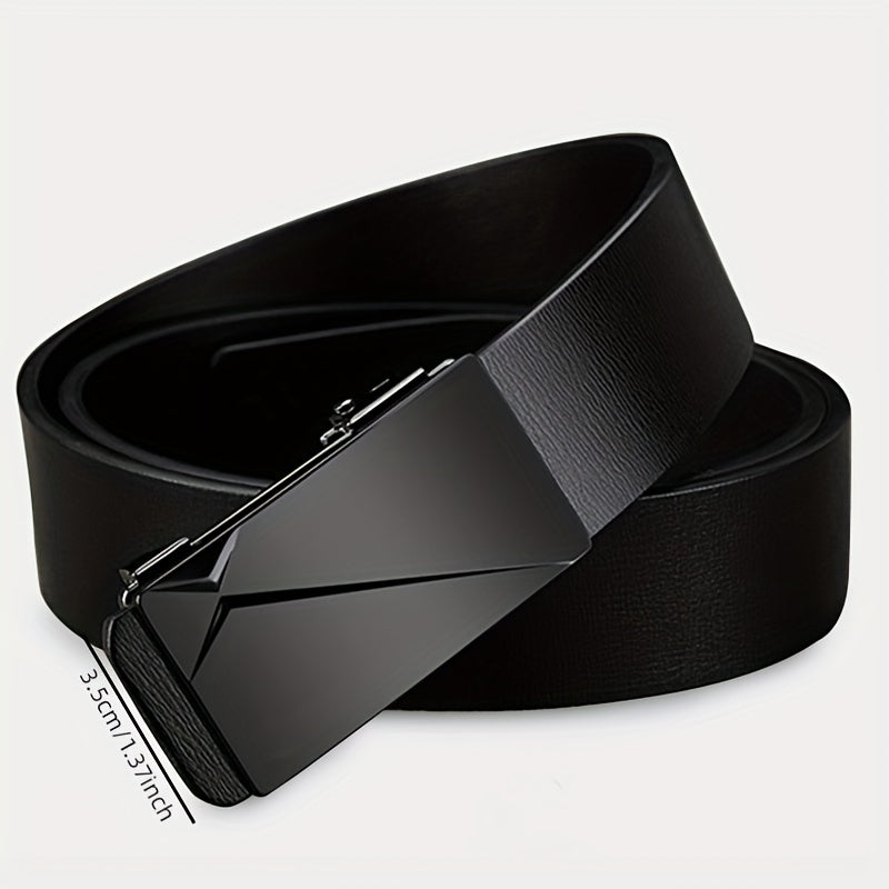 Men's Classic PU Leather Belt Waistband