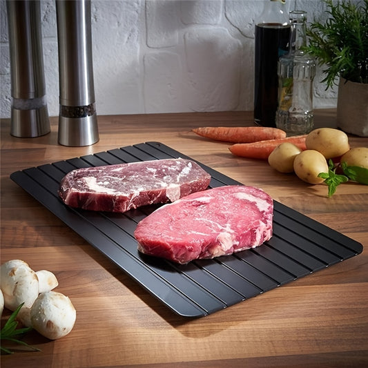 Fast Defrosting Tray Thermal Conductive Defrost Tray Aluminum Steak Plate