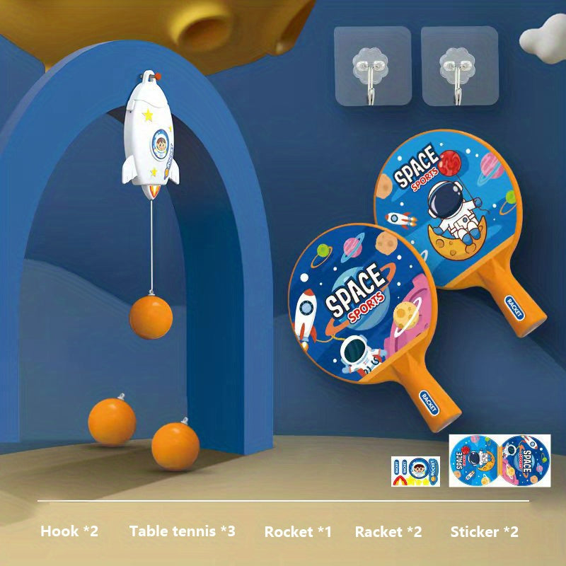 Kids Table Tennis Racket Set for Parent-Child Training