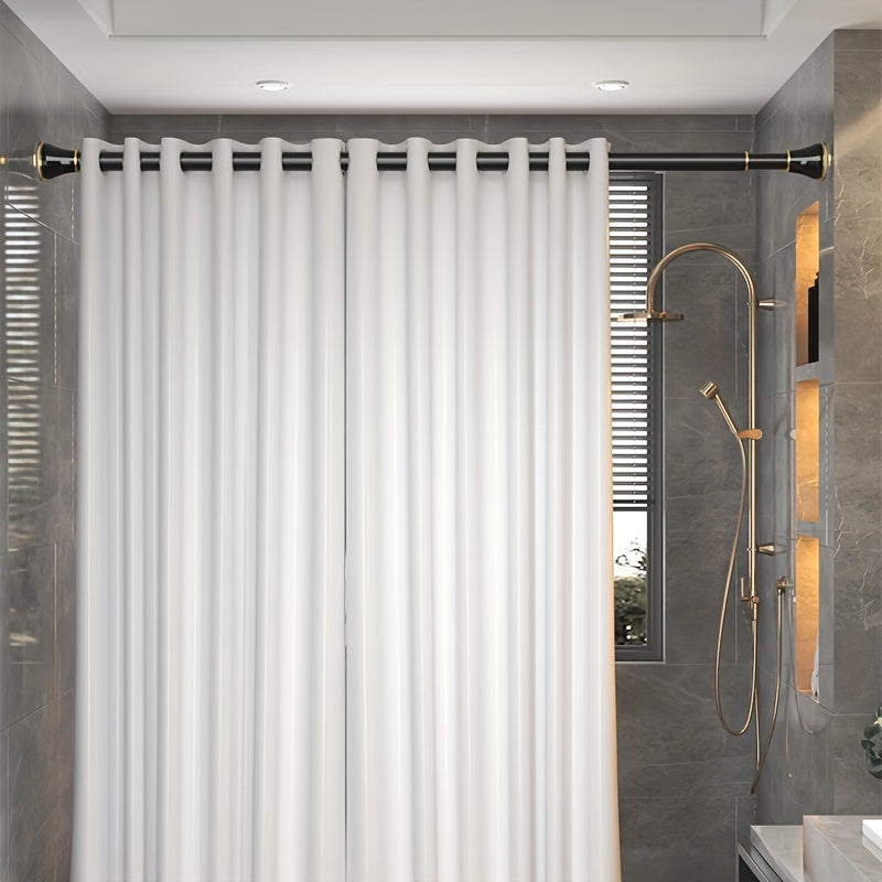 Telescopic Shower Curtain Rod for Bathroom Drying Wardrobe Hanging Clothes