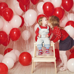 60pcs Red Latex Balloons Garland Kit for Party Decorations