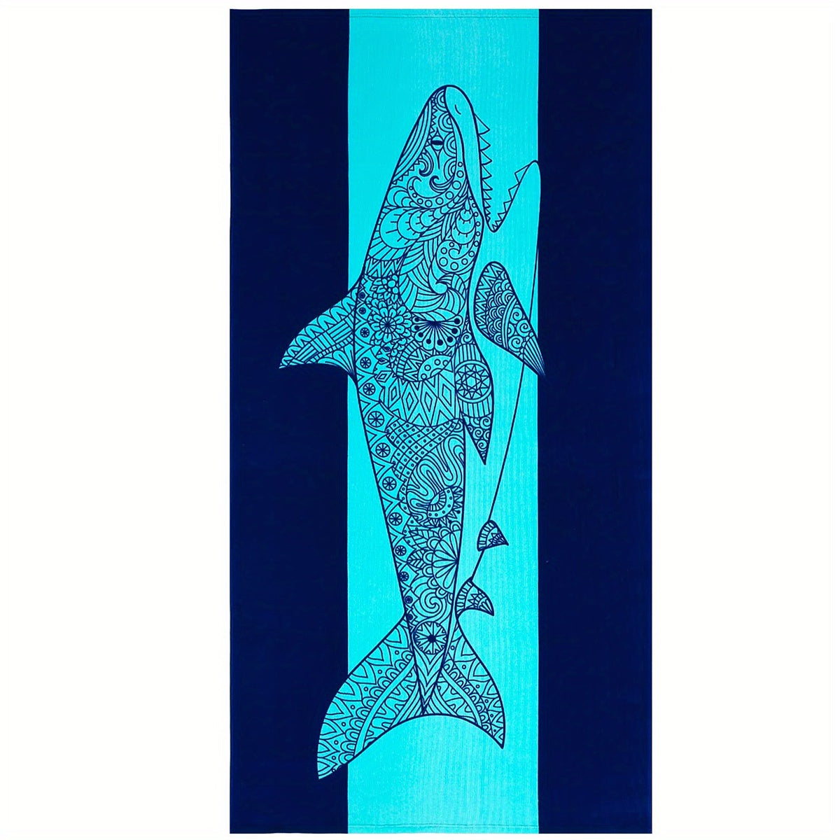Oversized Printed Beach Towel Quick Drying Lightweight Blanket