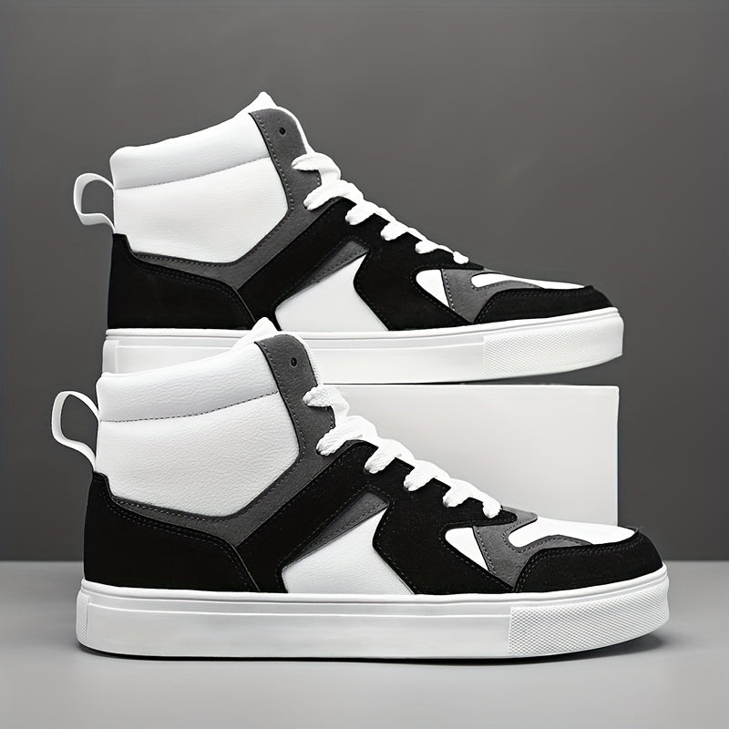 Men's High Top Lace Up Stylish Sneakers