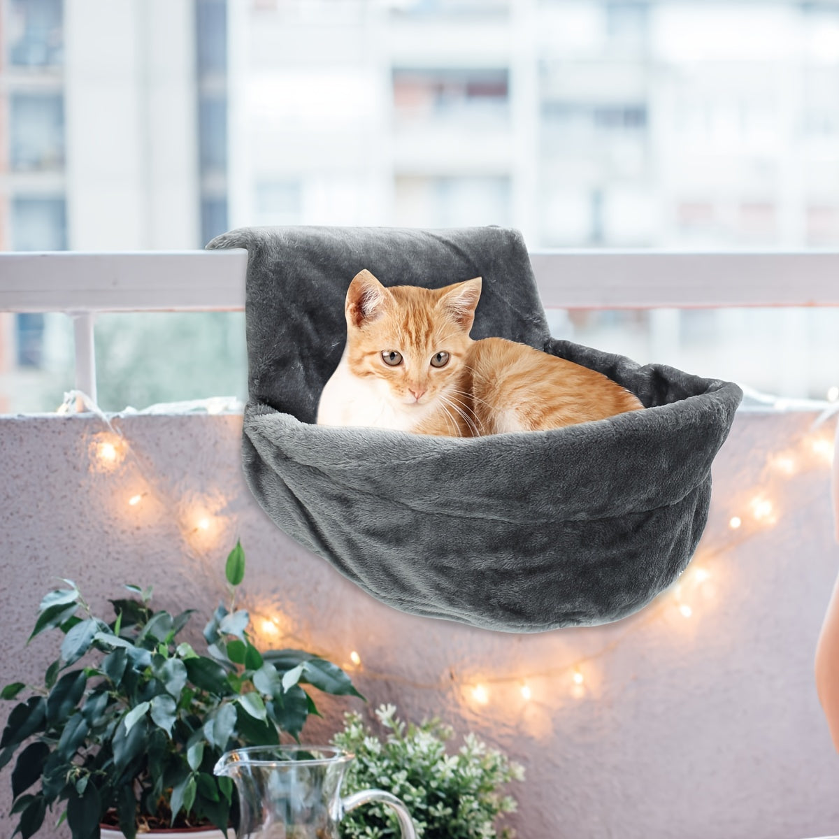 Cozy Cat Radiator Bed Plush Soft Durable Hanging Cat Bed