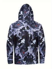 Men's Zipper Hoodie Anti UV Sunscreen Fishing Jacket