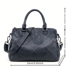 Cowhide Crossbody Bag for Women with Large Capacity
