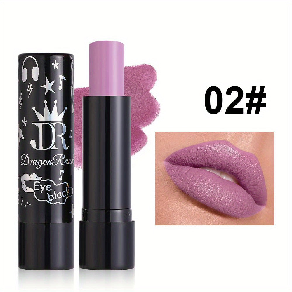 Matte Nude Lipstick Set, 12 Colors Long Lasting Smooth Finish