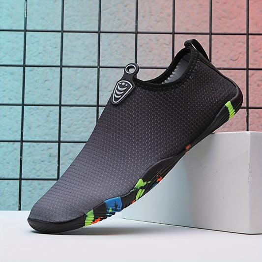 Men's Quick Drying Water Shoes Lightweight Slip On Beach Aqua Socks