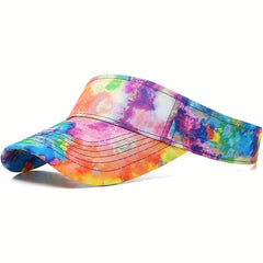 Adjustable Tie Dye Sun Shade Hat for Outdoor