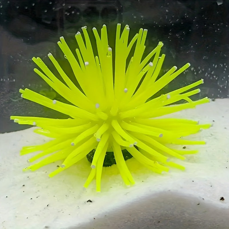 Realistic Artificial Sea Urchin for Aquarium Decor