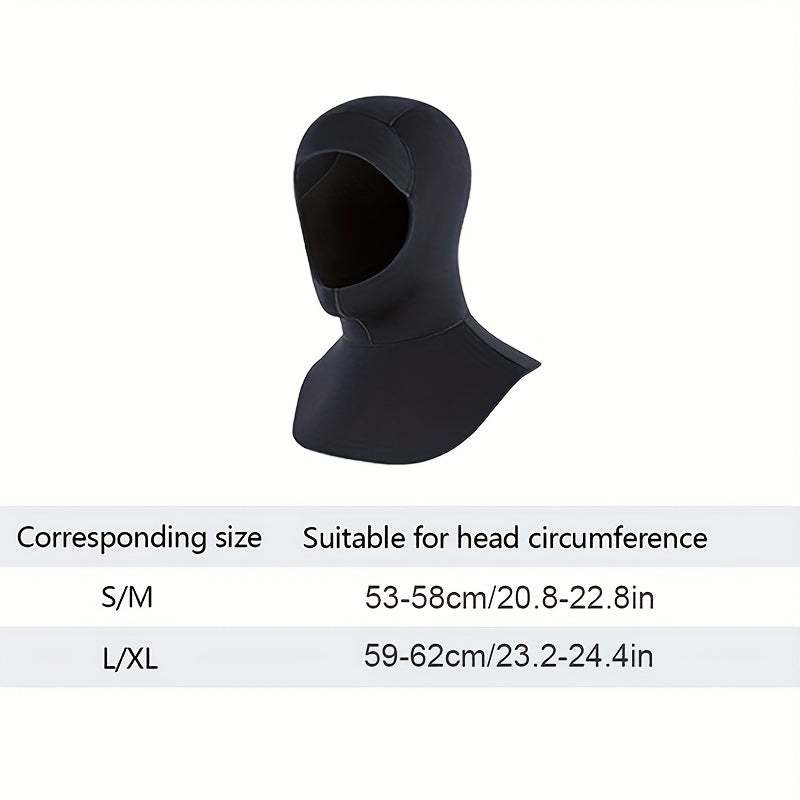 3MM Neoprene Wetsuit Dive Hood for Water Sports