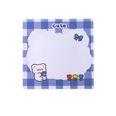 1pc Bear Sticky Notes 80sheets Heart Post Message Tearable Note