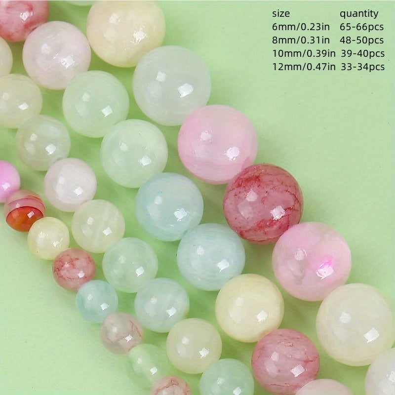 Mixed Loose Round Beads for DIY Jewelry Making