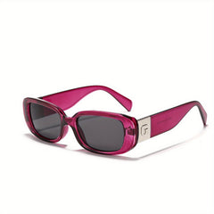 Y2K Rectangle Sunglasses UV400 Anti Glare for Travel Beach Party Club