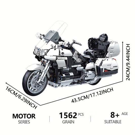 Motorcycle Building Blocks 1 6 Seris Locomotive Motorbike Model Bricks