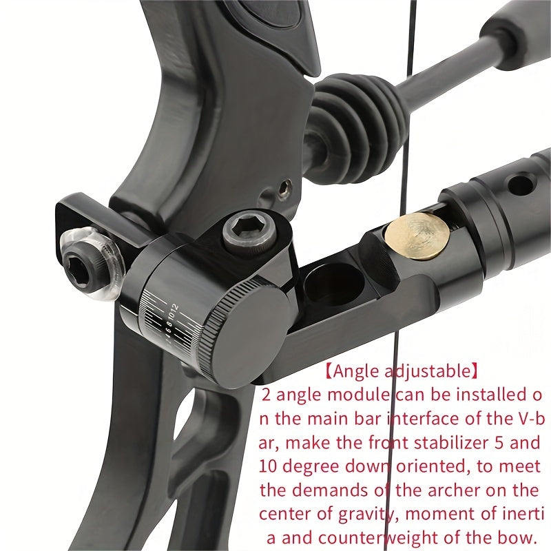 Adjustable V Bar Stabilizer Quick Disconnect Bow Rod