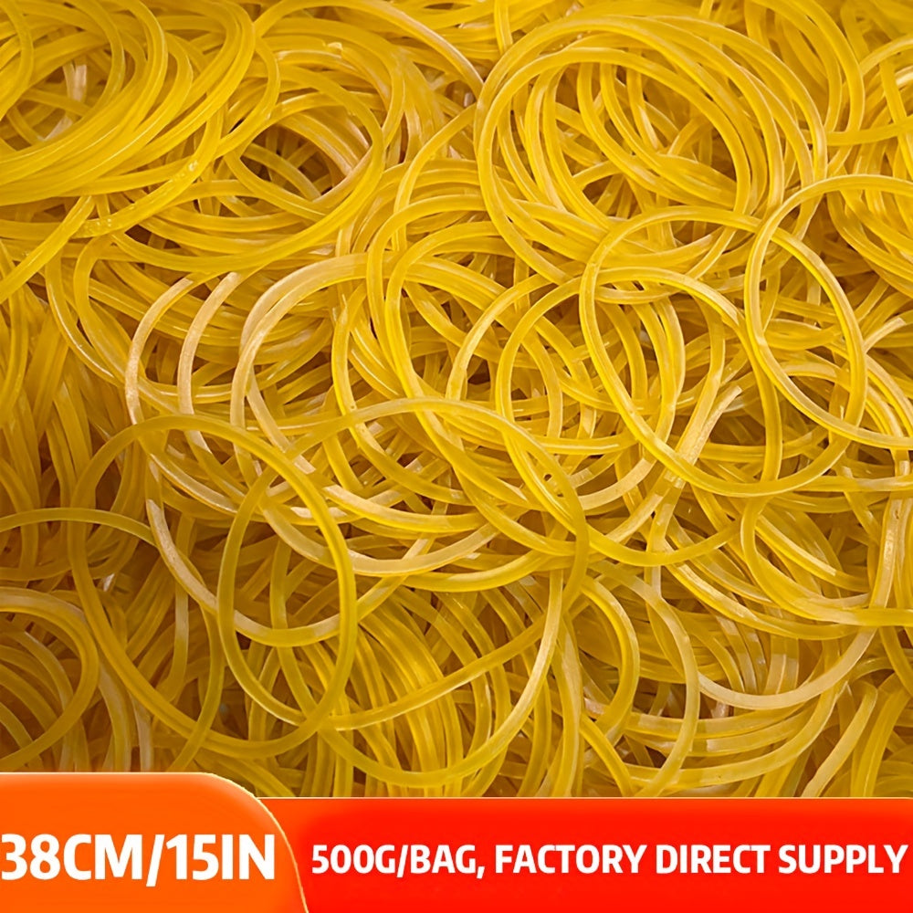 Rubber Bands 38mm Assorted for Office Bank Home - Small Elastic Bands