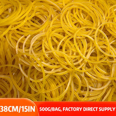 Rubber Bands 38mm Assorted for Office Bank Home - Small Elastic Bands