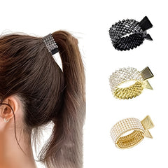 Rhinestone Crown Hairpin for Women Girls