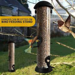 4pcs Hanging Bird Feeder for Camping and Backyard Bird Watching