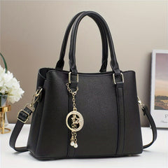 Large Capacity Tote Bag for Women Magnetic Closure Polyester Lined