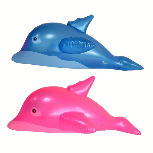2pcs Inflatable Dolphin Fish Toys Fun And Safe Sea Animals