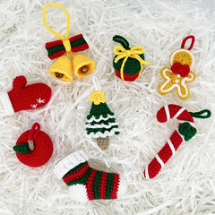 Beginner Crochet Yarn Set with English Manual -  Crochet Material Package