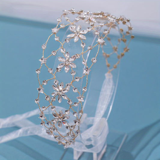 Kids Rhinestone Hair Accessory for Party Dress