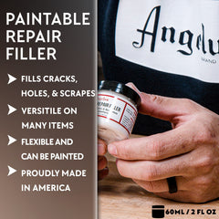 Leather Filler For Repairing Holes Tears Cracks Scratches Flexible