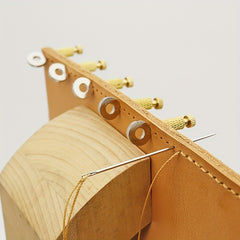 Diy Leather Sewing Needle Clamp Tool