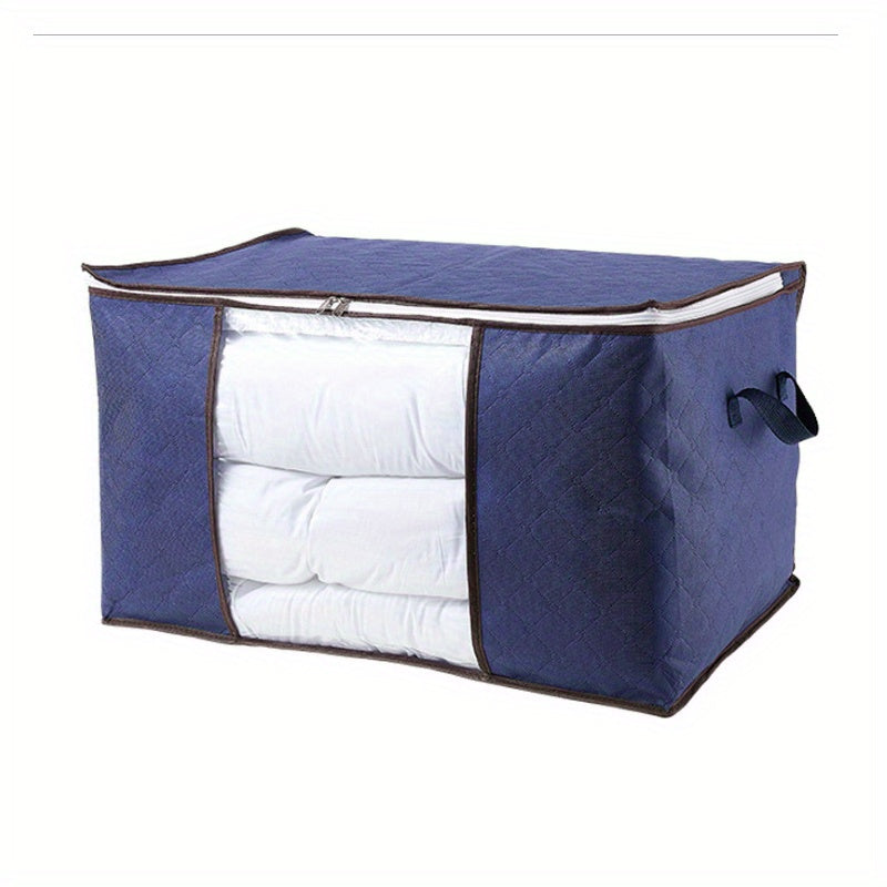 Large Clothes Storage Bag With Handle & Clear Window