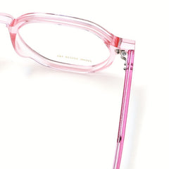 Square Clear Lens Glasses For Women Men Casual Jelly Nearsighted Myopia