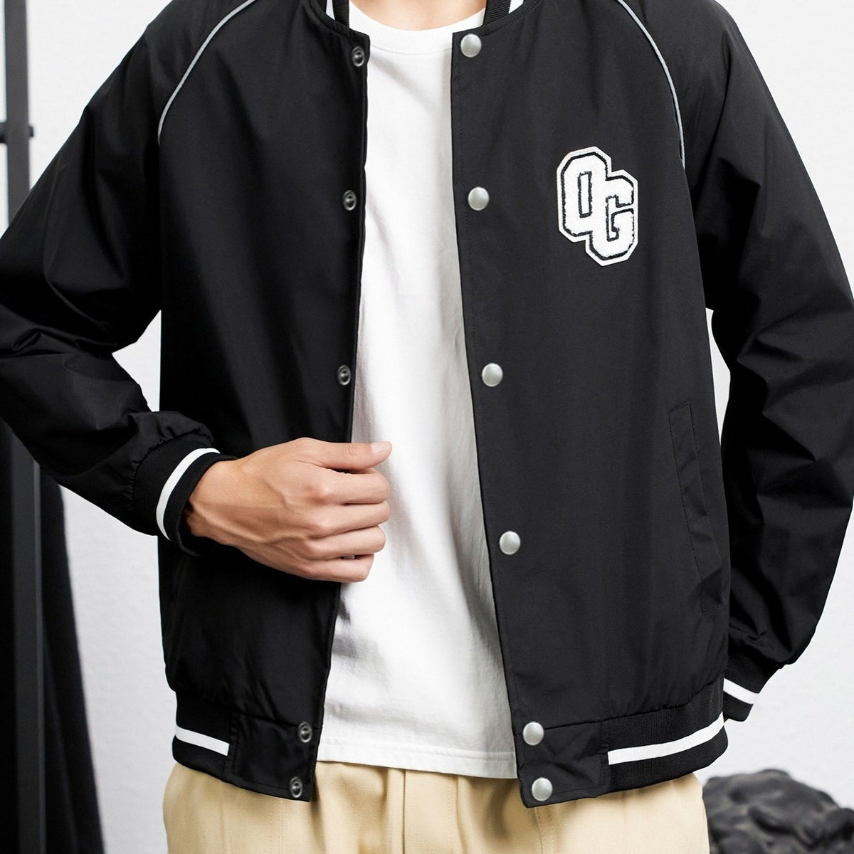 Men's Baseball Jacket for Autumn & Winter