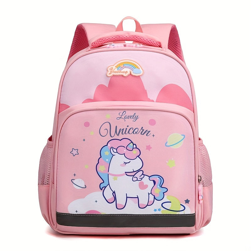 Kindergarten Primary School Cartoon Schoolbag Boys Girls Pony Crocodile Backpack