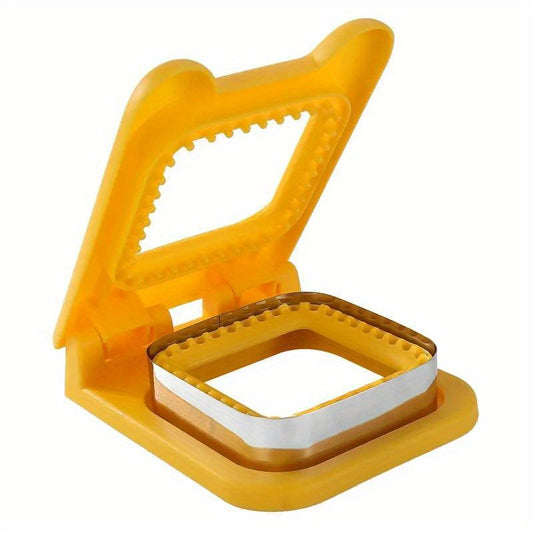 Sandwich Cutter & Sealer DIY Pocket Sandwich Maker for Breakfast, Lunchbox