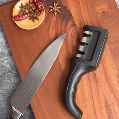 3-in-1 Hand Held Sharpener for Food Trucks