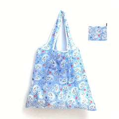 1pc Reusable Grocery Bags With Handles Foldable Washable Shopping Bags