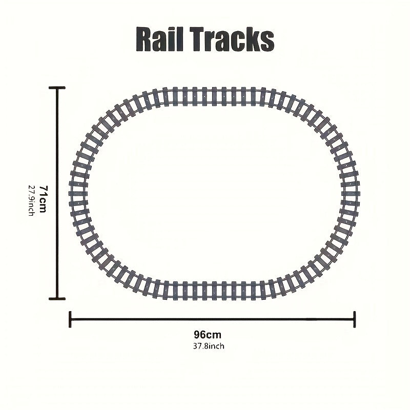 513pcs Rail Transit High speed Rail Model Educational Toy