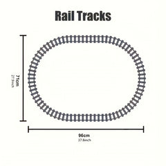 513pcs Rail Transit High speed Rail Model Educational Toy
