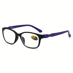 Light Blocking Reading Glasses Square Detachable No Screws Presbyopic Glasses