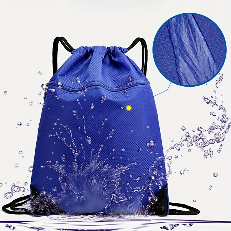 Large Capacity Waterproof Drawstring Backpack for Sports Training
