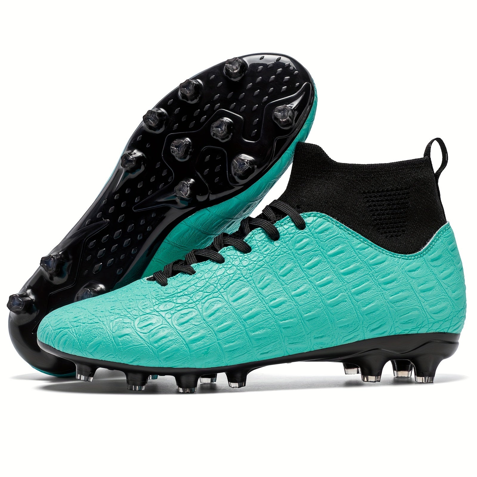 Boy's High Top Non Slip Football Cleat With Spikes