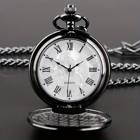 Vintage Roman Number Dial Pocket Watch