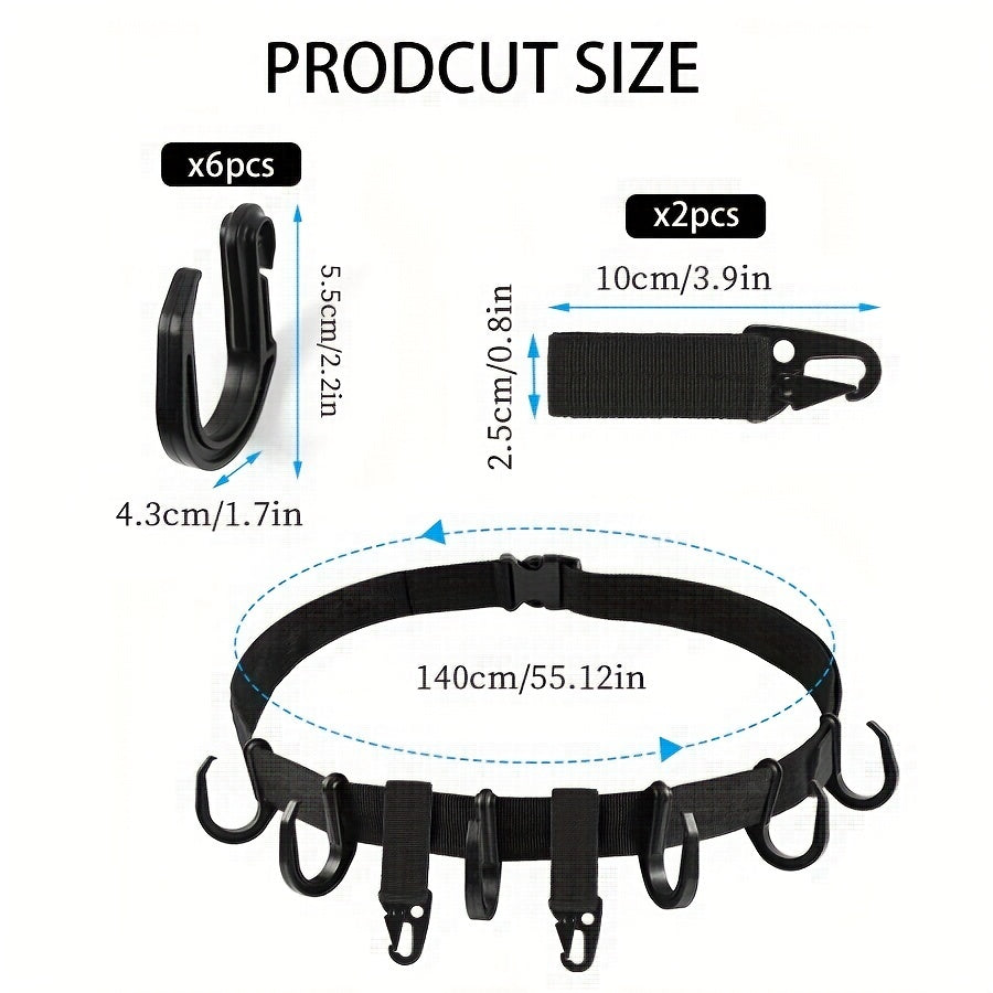 Adjustable Treestand Strap Hangers for Outdoor Camping Fishing