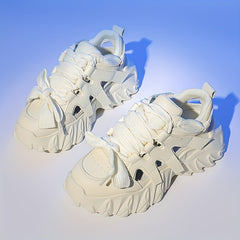 Women's Leather Sandals with Foam Bottom