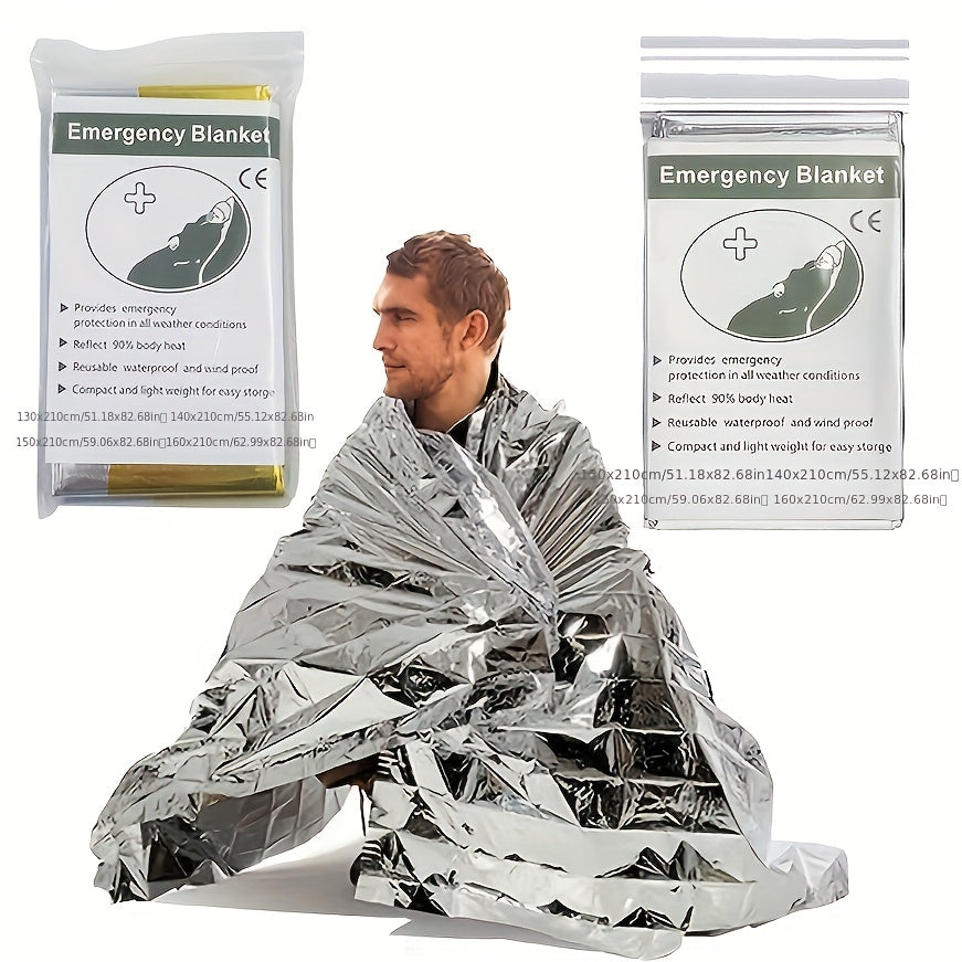 Outdoor Emergency Insulation & Sun Protection Blanket