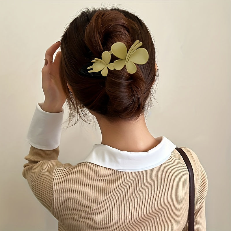 Butterfly Hair Clip Matte Hair Claw Barrette Hair Accessories