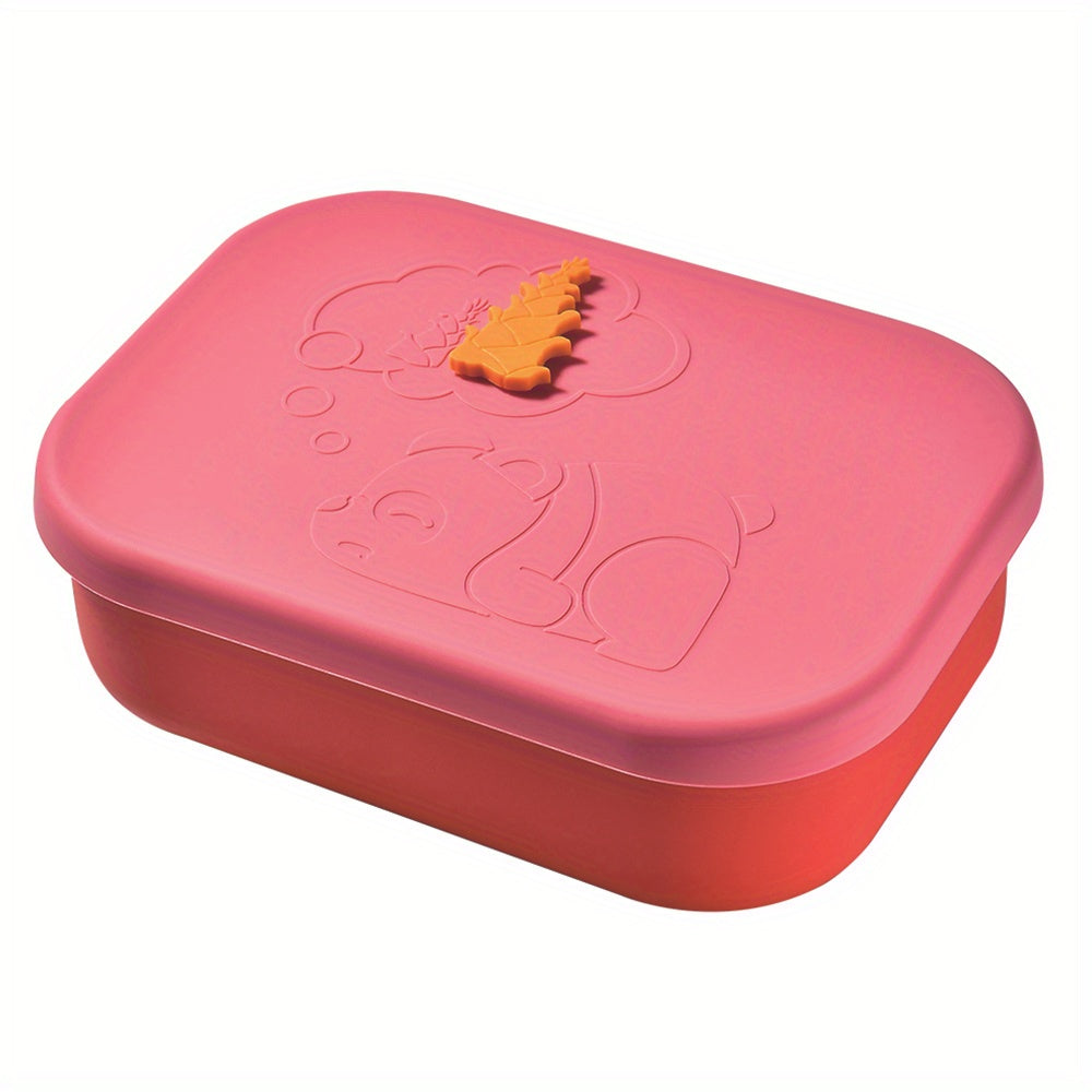 Portable Silicone Lunch Box Leakproof Container