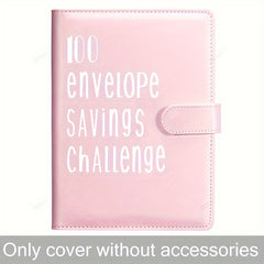 100 Envelope Challenge Binder - Easy Way To Save - $5,050 Savings