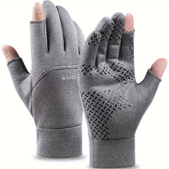 Anti Slip Fishing Gloves with Touch Screen - Warm and Comfortable Hands